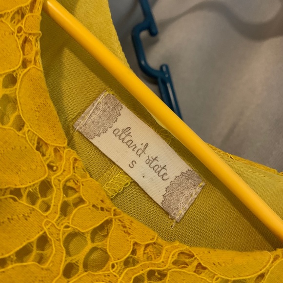 Yellow Altar’d State Dress - Picture 1 of 2